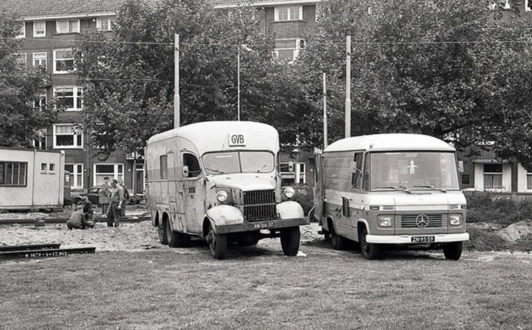 GMC van GVB Amsterdam