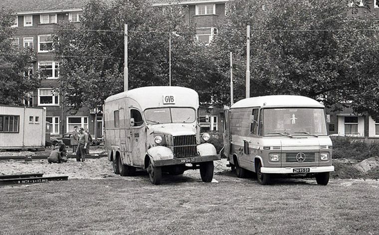 GMC van GVB Amsterdam