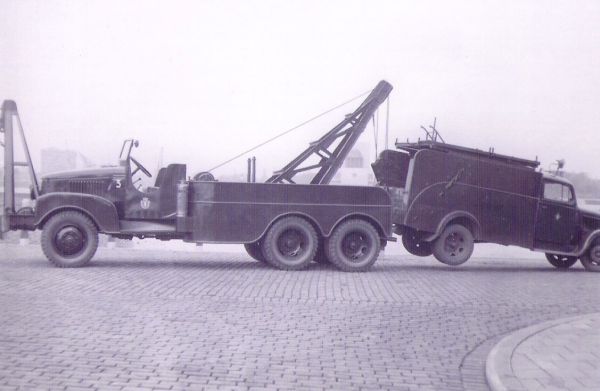 GMC kraanwagen