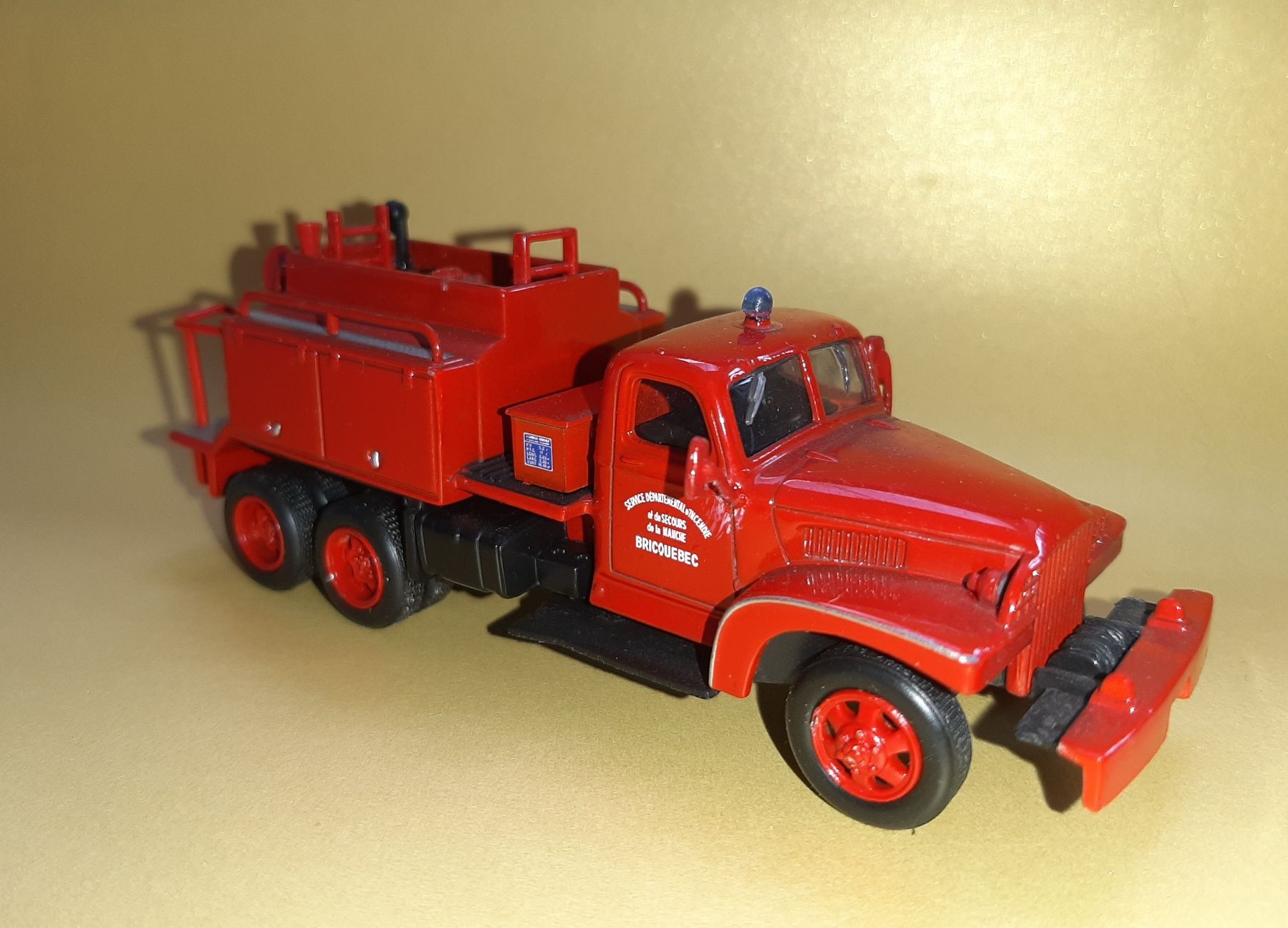 GMC in miniatuur brandweer