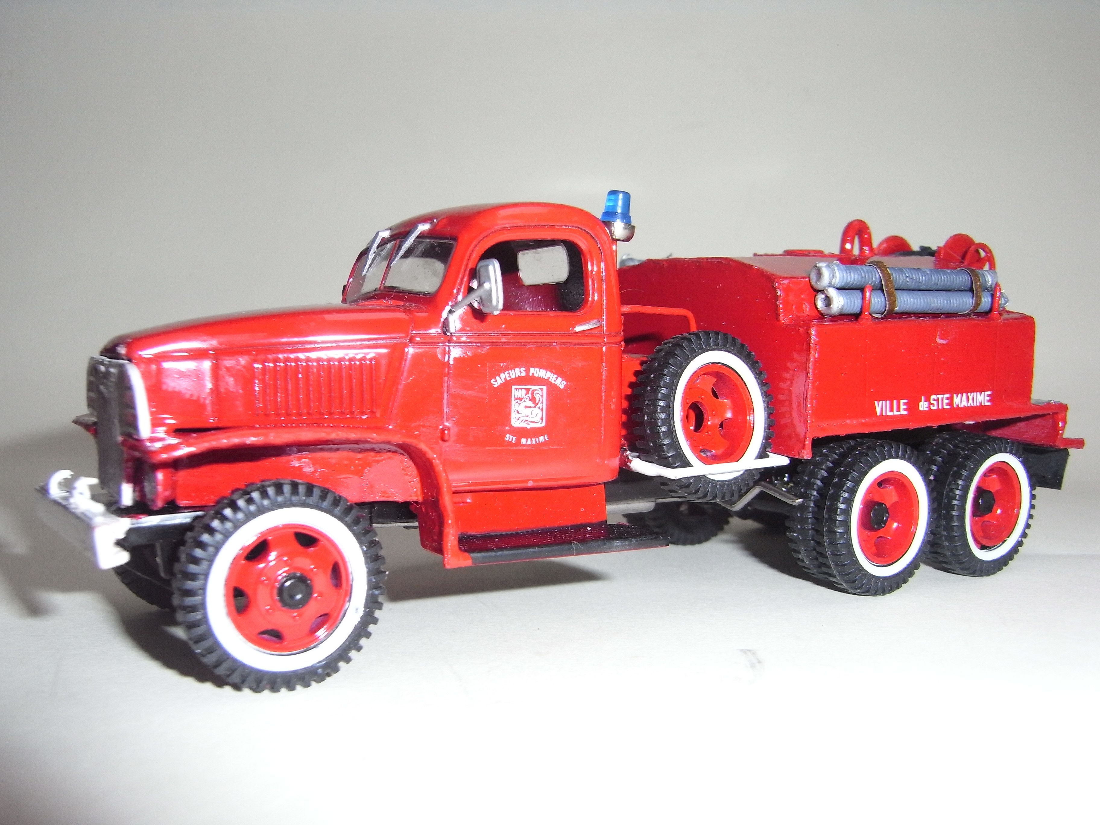 GMC in miniatuur brandweer