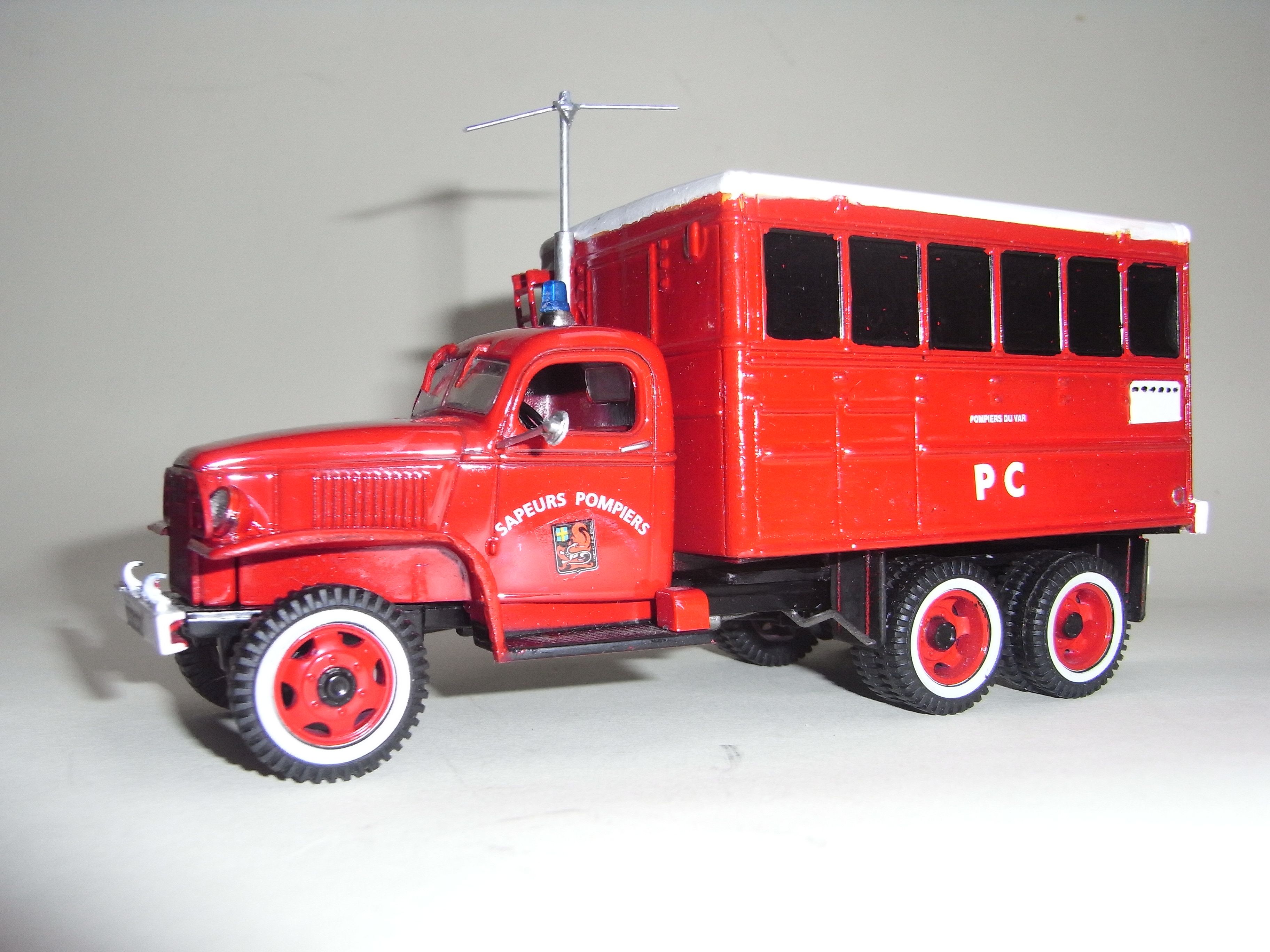 GMC in miniatuur brandweer