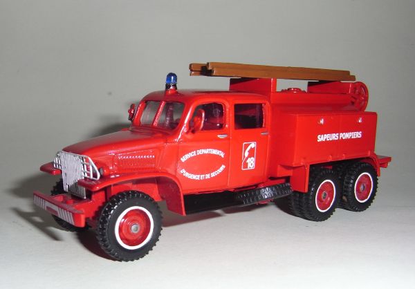 GMC in miniatuur brandweer