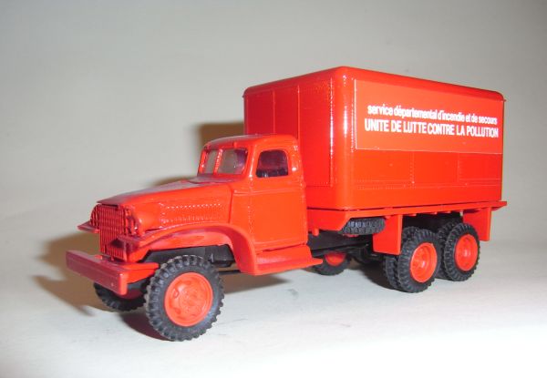 GMC in miniatuur brandweer