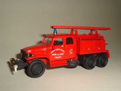 GMC in miniatuur brandweer