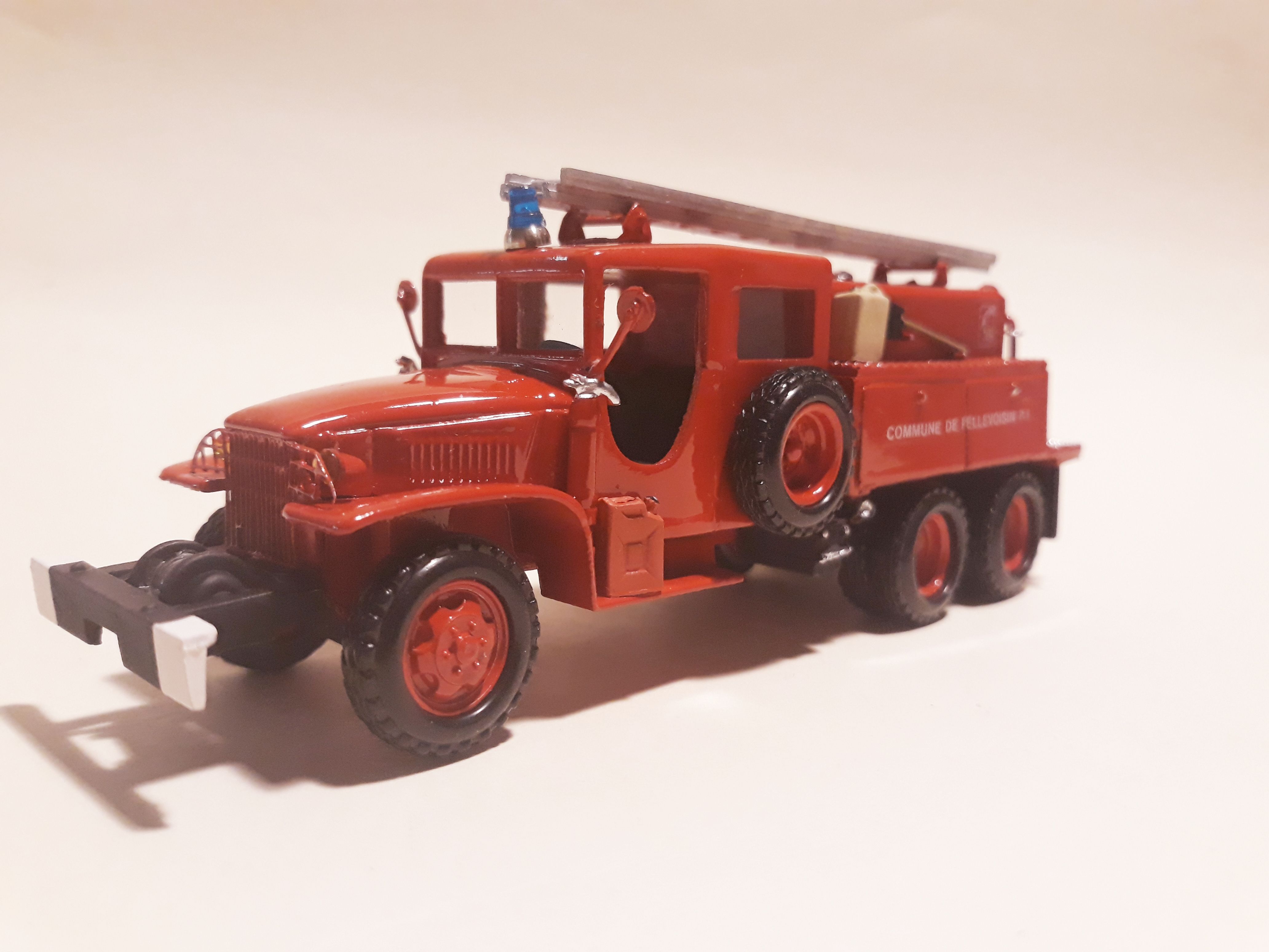 GMC in miniatuur brandweer