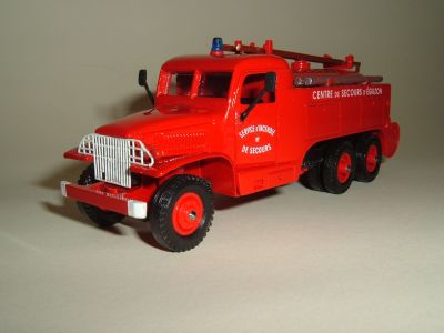 GMC in miniatuur brandweer