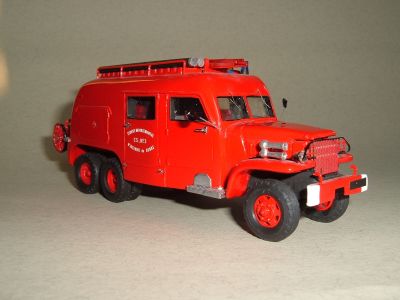 GMC in miniatuur brandweer