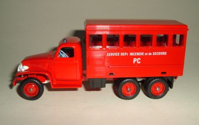GMC in miniatuur brandweer