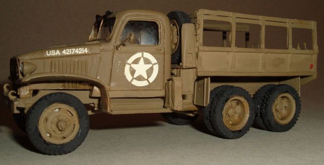 GMC in miniatuur militair