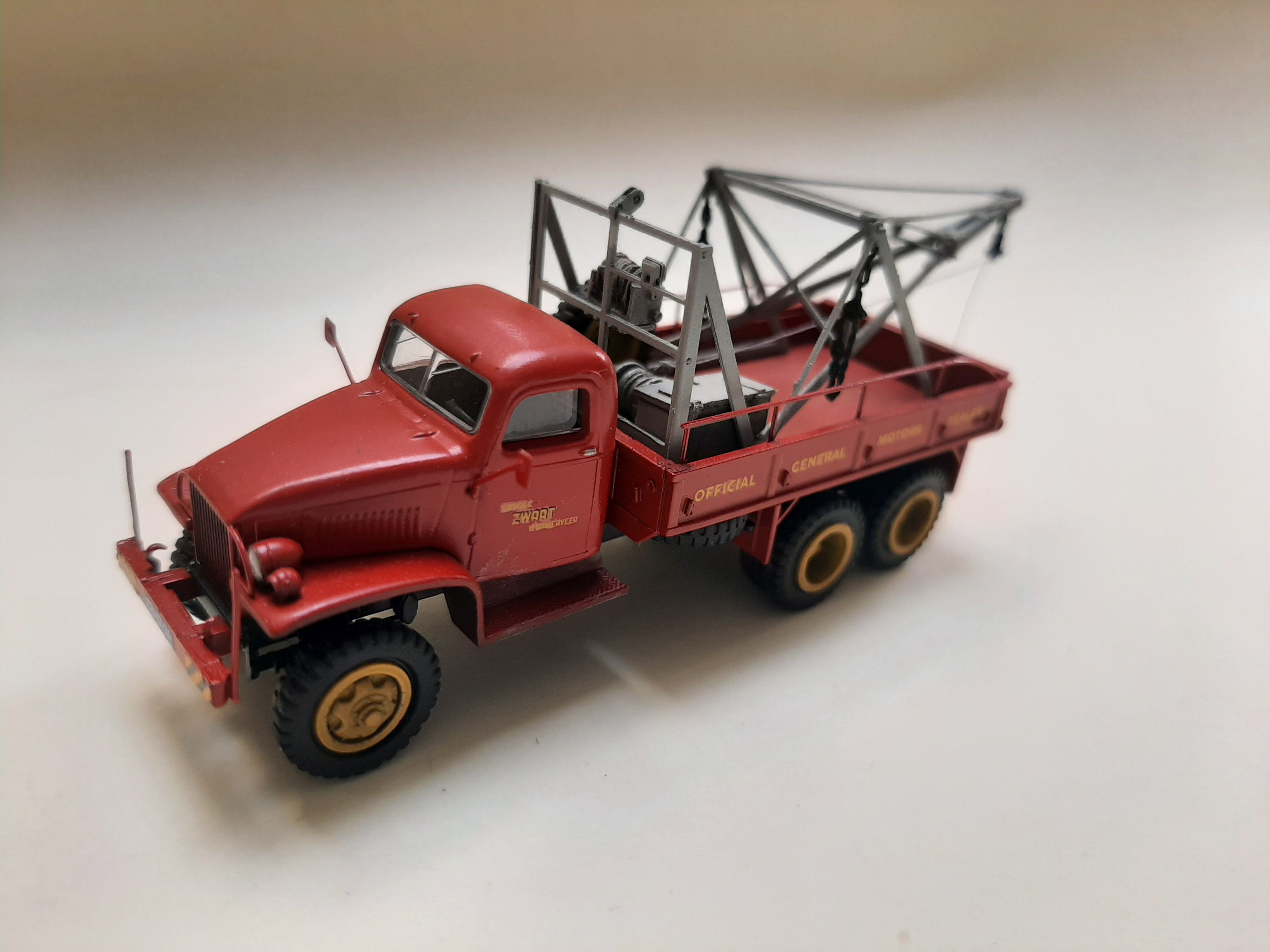 GMC in miniatuur berging