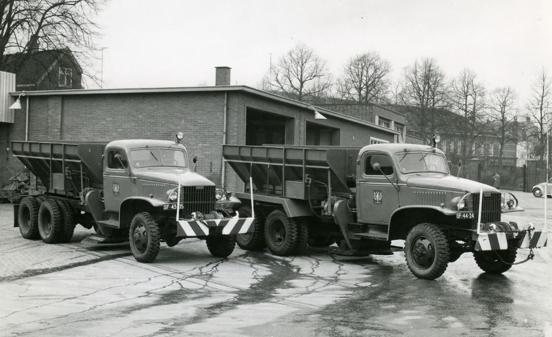 GMC strooiwagens Arnhem