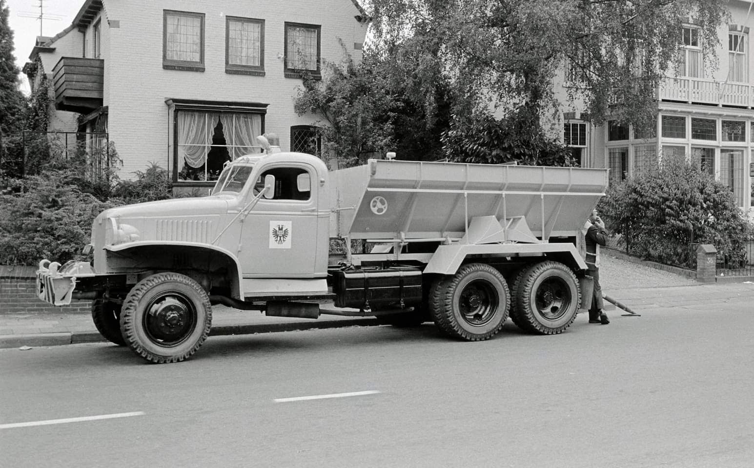 GMC strooiwagens Arnhem